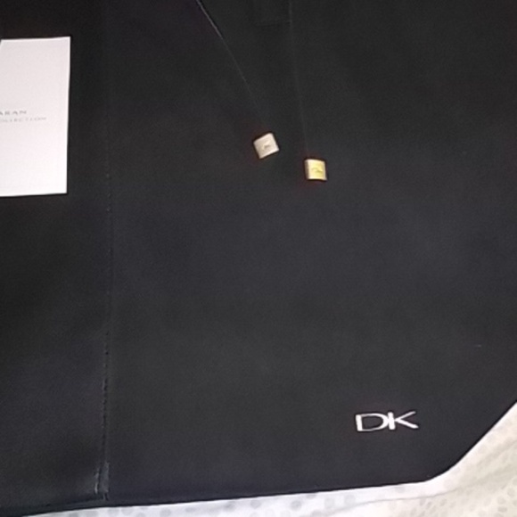Large Donna Karan Black Handbag/Tote Bag - Picture 4 of 8